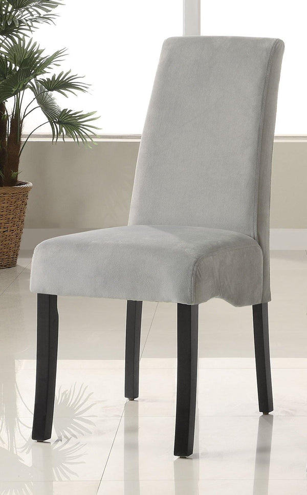 Stanton 102062 Grey Contemporary side chair By coaster - sofafair.com