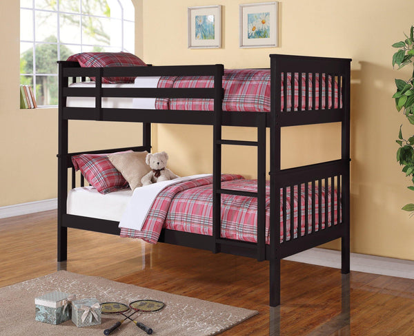 Chapman 460234 Transitional bunk bed By coaster - sofafair.com