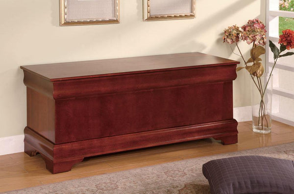Louis philippe 900022 Warm brown Traditional Chest1 By coaster - sofafair.com