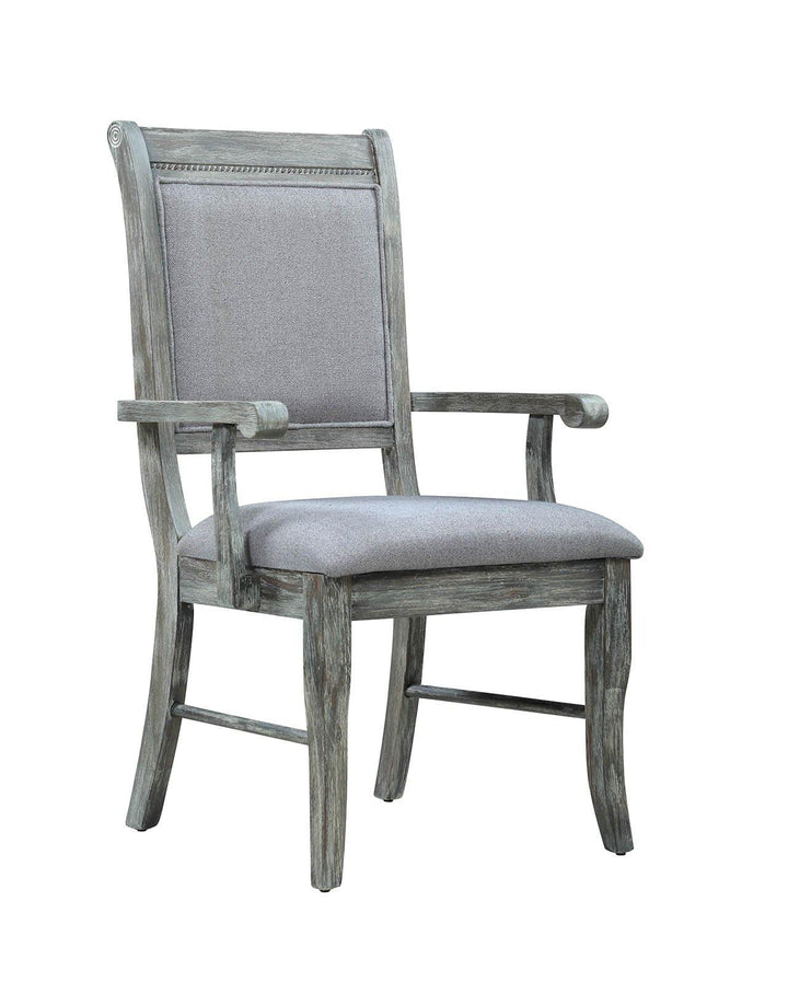 123093 Grey Arm chair By coaster - sofafair.com