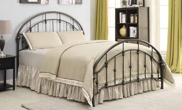 Rowan metal bed 300407 Transitional twin bed By coaster - sofafair.com