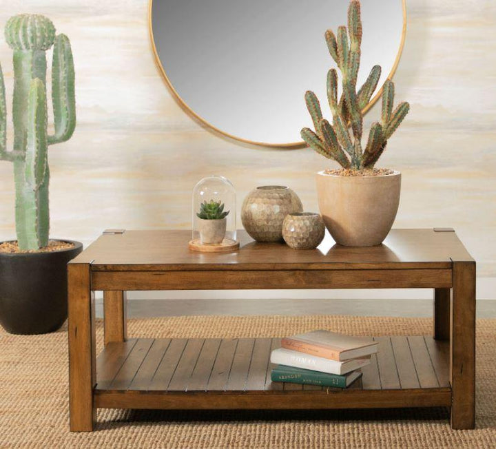 724338 Rustic Coffee table By coaster - sofafair.com
