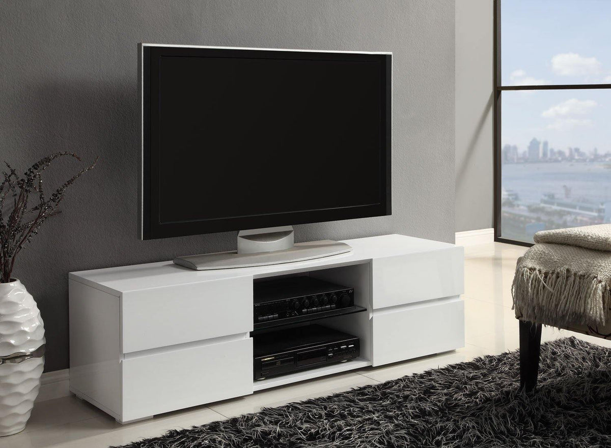 700825 Contemporary Living room tv consoles By Coaster