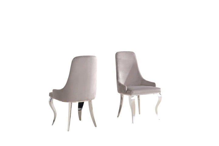 Dining chair 108812 Grey Dining Chair1 By coaster - sofafair.com