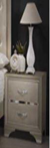 Beaumont transitional champagne nightstand 205292 Nightstand1 By coaster - sofafair.com