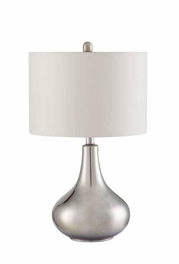 901525 Chrome Contemporary chrome table lamp By coaster - sofafair.com