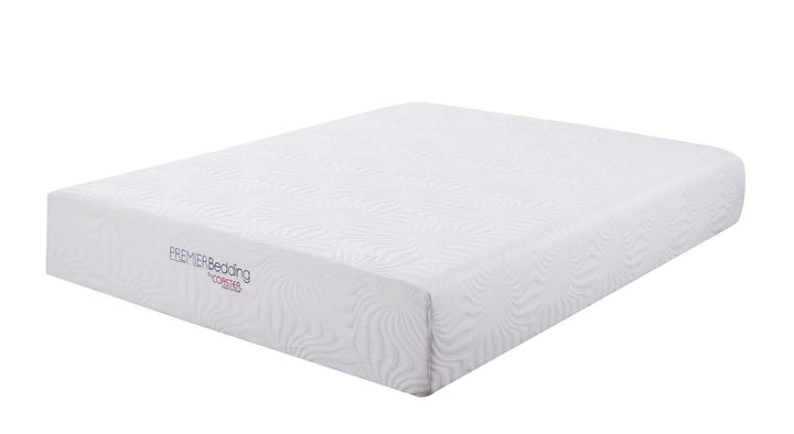 Ian 12" mattress 350065 White Casual Mattress1 By coaster - sofafair.com