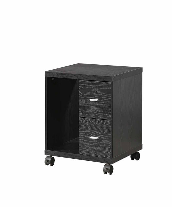 Russell 800822 Black oak Casual Contemporary cpu stand By coaster - sofafair.com
