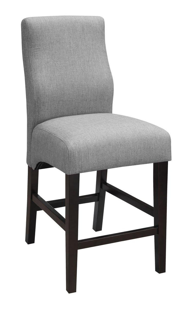 Everyday dining: stools 102855 Dark cappuccino counter height stool By coaster - sofafair.com