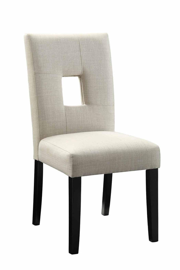 Andenne 106652 Black Dining Chair1 By coaster - sofafair.com