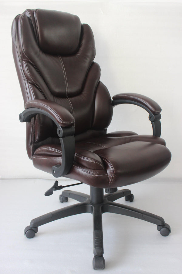 Office chair 802258 Black leatherette office chair By coaster - sofafair.com