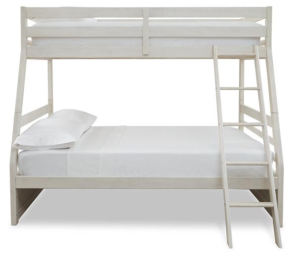 Robbinsdale Twin over Full Bunk Bed B742B17 White Casual Youth Beds By Ashley - sofafair.com