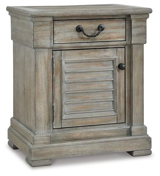 B799-91 Brown/Beige Casual Moreshire Nightstand By Ashley - sofafair.com