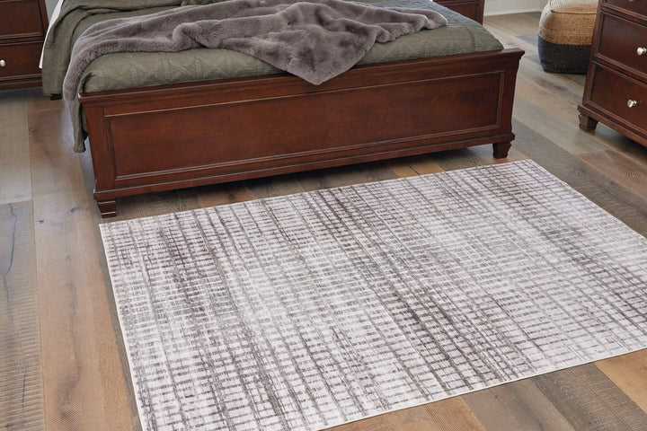 Moorhill R405921,R405922 Brown/Beige Contemporary Rug Large By Ashley - sofafair.com