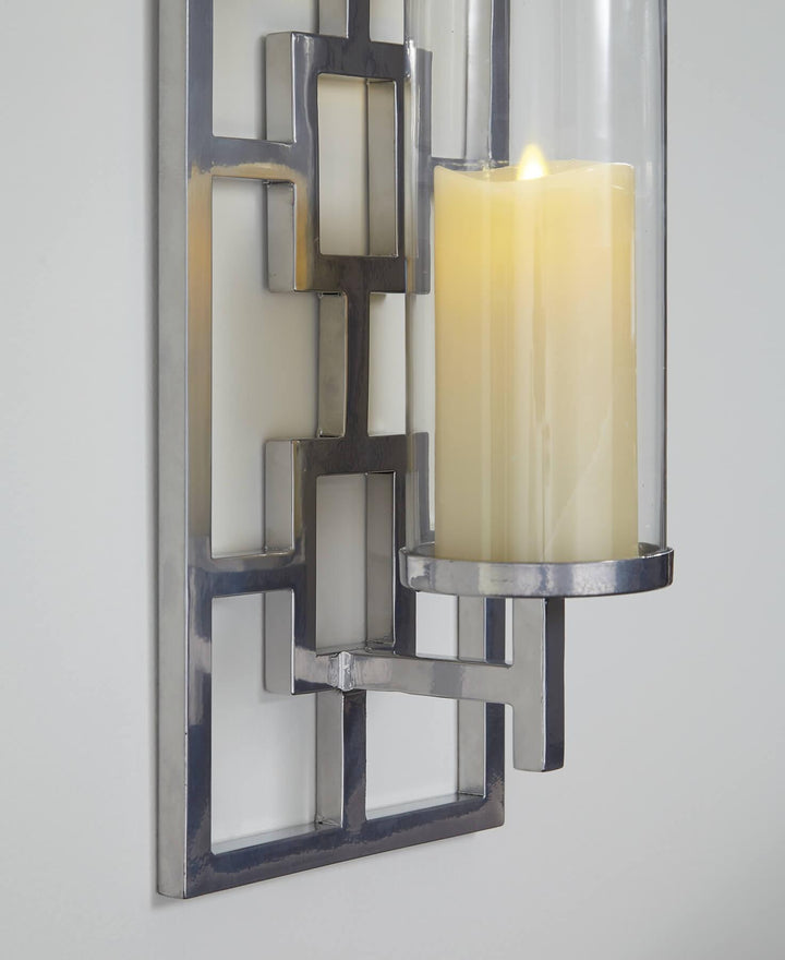 A8010190 Metallic Casual Brede Wall Sconce By Ashley - sofafair.com