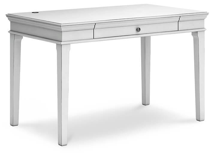 Kanwyn 48" Home Office Desk H777-10 White Traditional Desks By AFI - sofafair.com