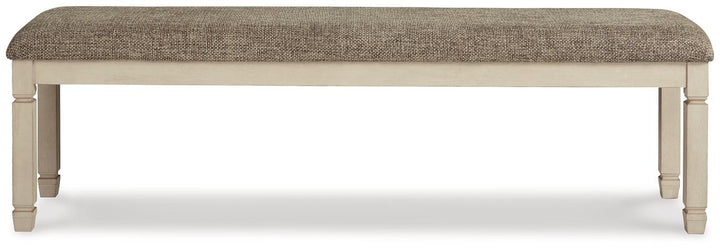 Bolanburg 65" Dining Bench D647-08 White Casual Formal Seating By Ashley - sofafair.com