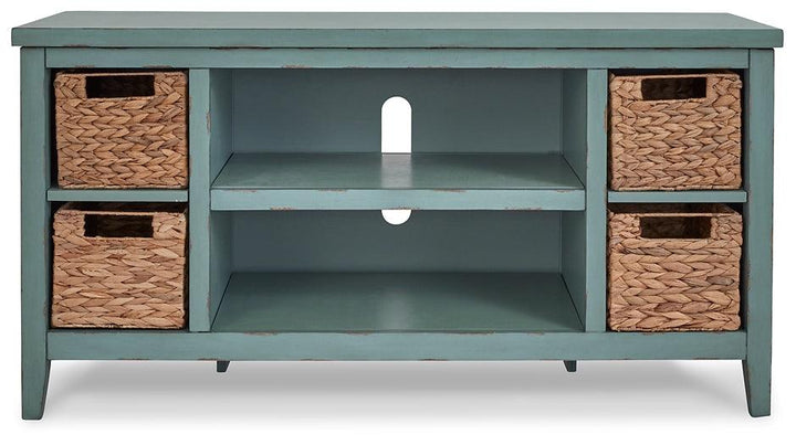 W505-710 Blue Casual Mirimyn 47" TV Stand By Ashley - sofafair.com