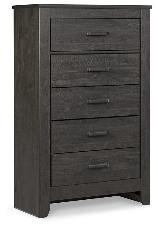 Brinxton Chest of Drawers B249-46 Black/Gray Casual Master Bed Cases By Ashley - sofafair.com
