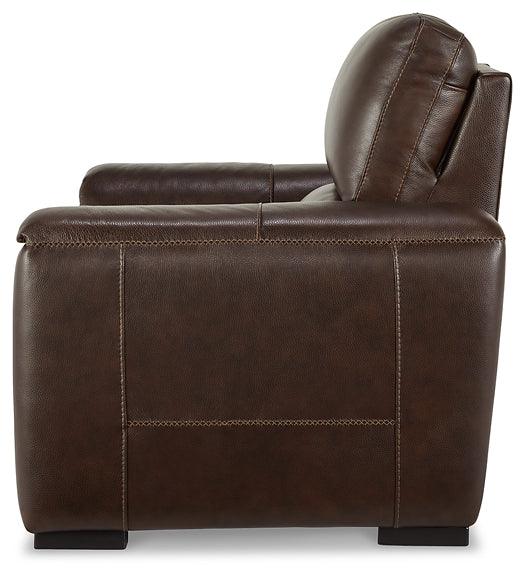 Alessandro Power Recliner U2550213 Brown/Beige Contemporary Motion Upholstery By Ashley - sofafair.com