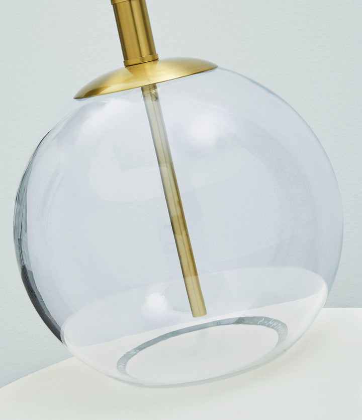 L430744 Transparent Contemporary Samder Table Lamp By Ashley - sofafair.com