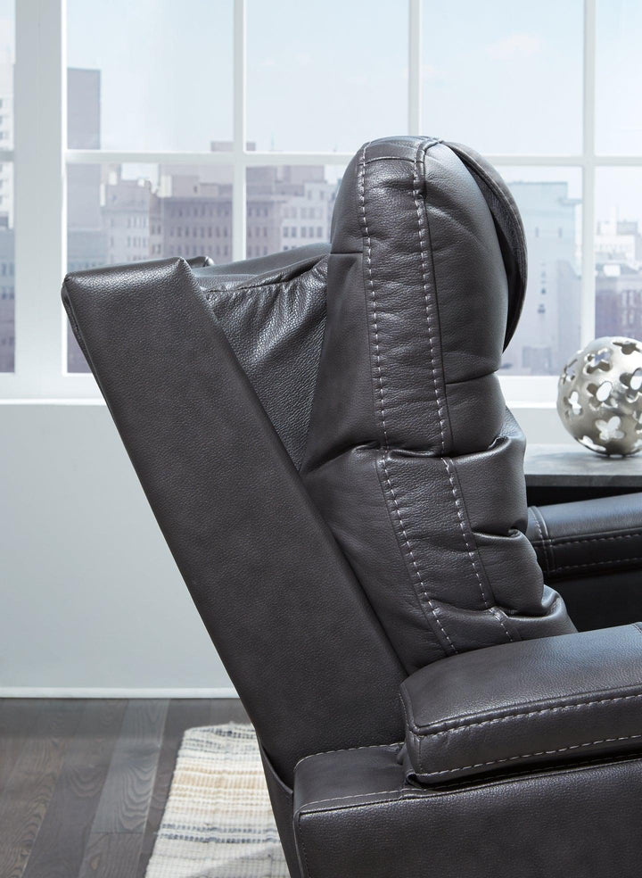 Composer Power Recliner 2150613 Gray Contemporary Motion Recliners - Free Standing By AFI - sofafair.com