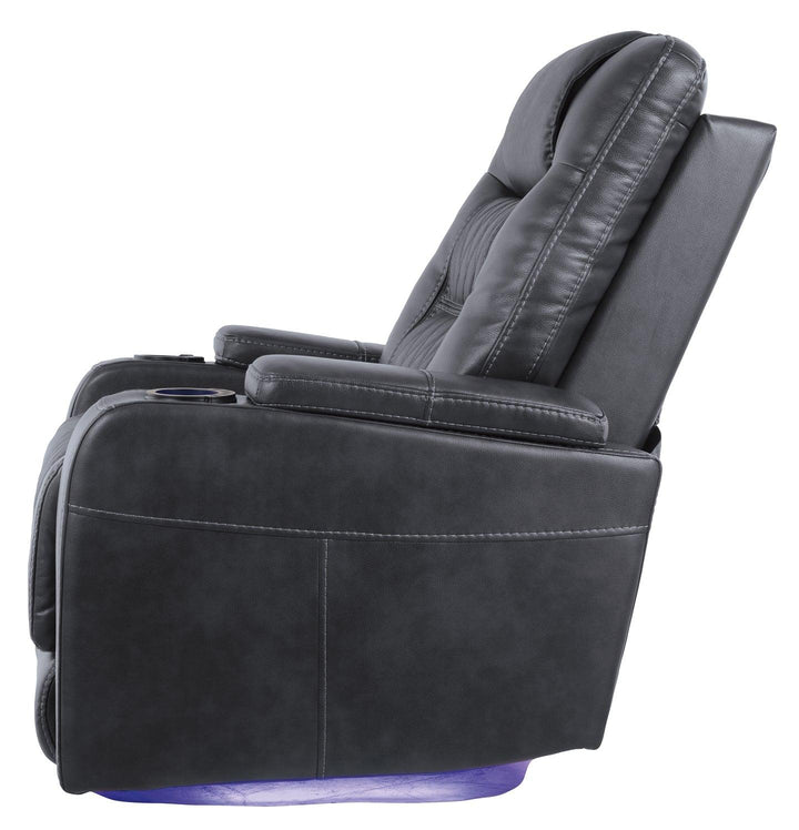 Composer Power Recliner 2150613 Gray Contemporary Motion Recliners - Free Standing By AFI - sofafair.com