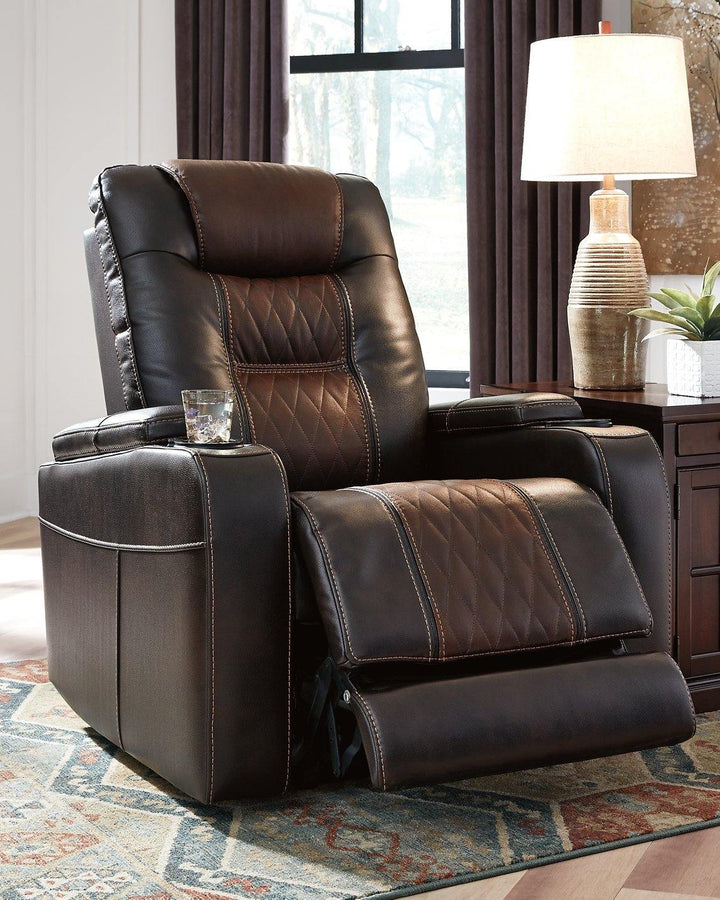 Composer Power Recliner 2150713 Brown Contemporary Motion Recliners - Free Standing By AFI - sofafair.com