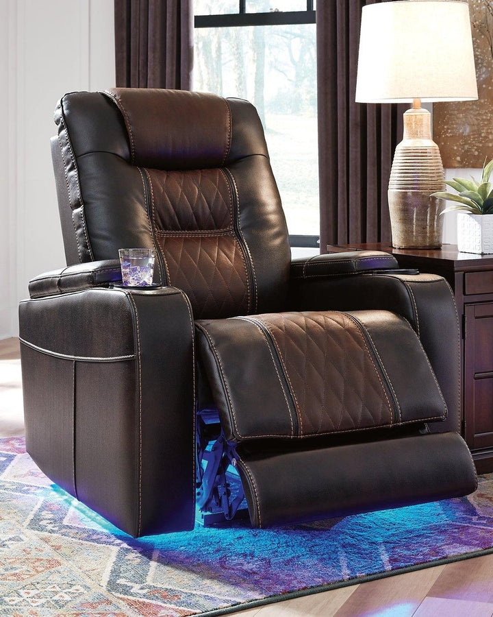 Composer Power Recliner 2150713 Brown Contemporary Motion Recliners - Free Standing By AFI - sofafair.com