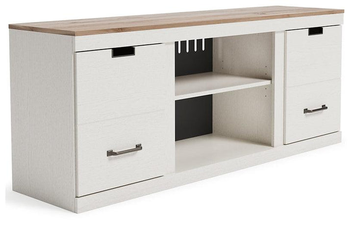 EW1428-168 White Casual Vaibryn 60" TV Stand By Ashley - sofafair.com