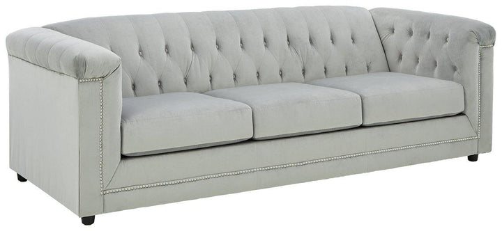 Josanna Sofa 2190438 Gray Contemporary Stationary Upholstery By AFI - sofafair.com