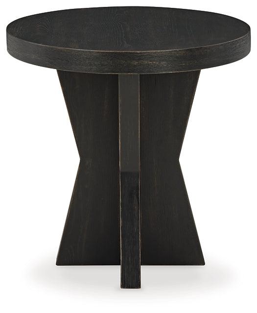 T841-6 Black/Gray Contemporary Galliden End Table By Ashley - sofafair.com