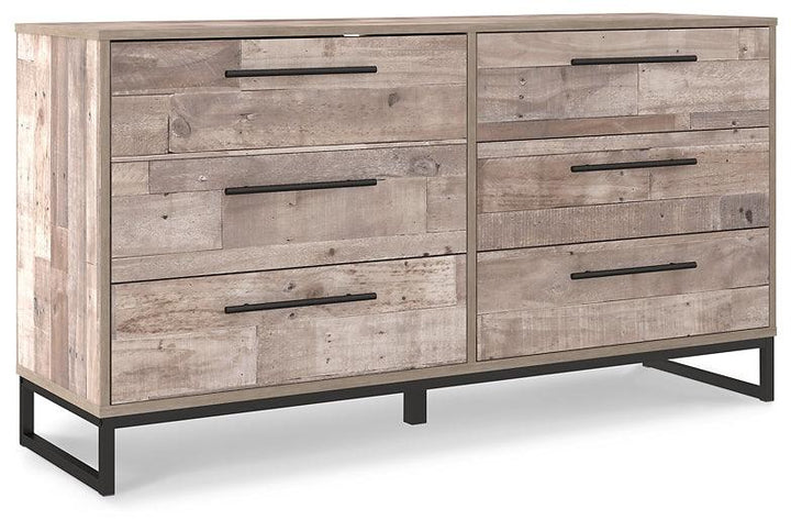 EB2320-231 Brown/Beige Casual Neilsville Dresser By Ashley - sofafair.com