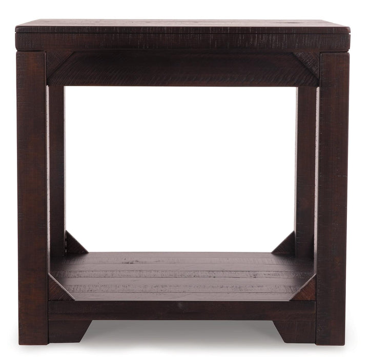 Rogness End Table T745-3 Brown/Beige Casual Motion Occasionals By Ashley - sofafair.com