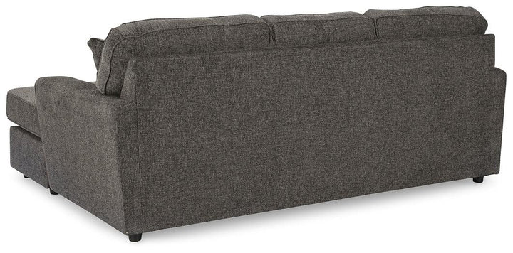 Cascilla Sofa Chaise 2680418 Slate Contemporary Stationary Upholstery By AFI - sofafair.com