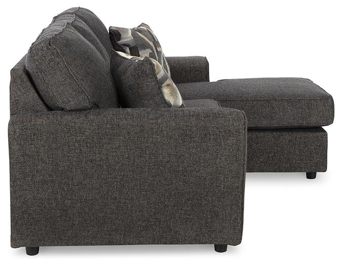 Cascilla Sofa Chaise 2680418 Slate Contemporary Stationary Upholstery By AFI - sofafair.com