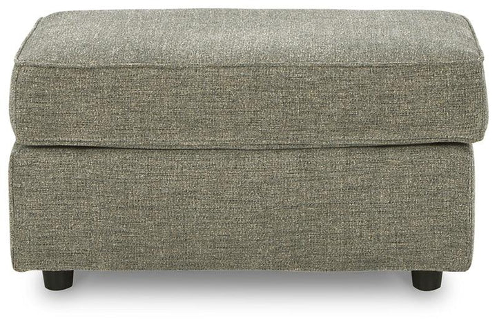 Cascilla Ottoman 2680514 Pewter Contemporary Stationary Upholstery By AFI - sofafair.com