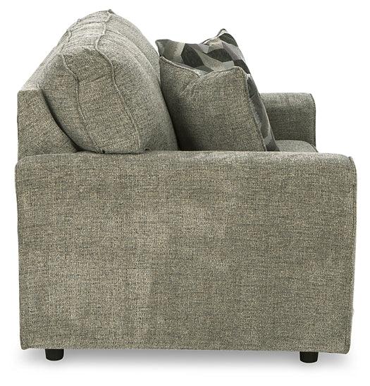 Cascilla Loveseat 2680535 Pewter Contemporary Stationary Upholstery By AFI - sofafair.com