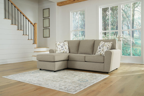 Renshaw Sofa Chaise 2790318 Pebble Contemporary Stationary Upholstery By AFI - sofafair.com