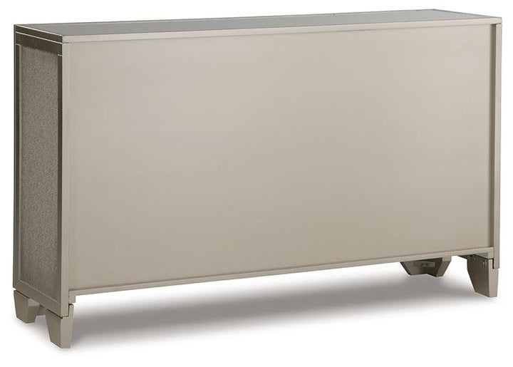 Chaseton Accent Cabinet A4000335 Metallic Contemporary Stationary Upholstery Accents By Ashley - sofafair.com