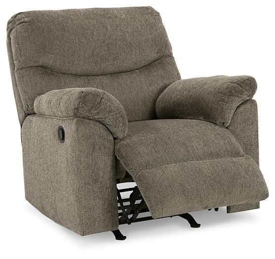 Alphons Recliner 2820125 Putty Contemporary Motion Upholstery By AFI - sofafair.com
