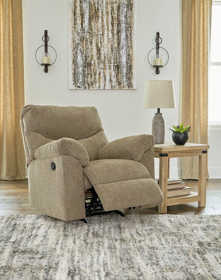 Alphons Recliner 2820225 Briar Contemporary Motion Upholstery By AFI - sofafair.com