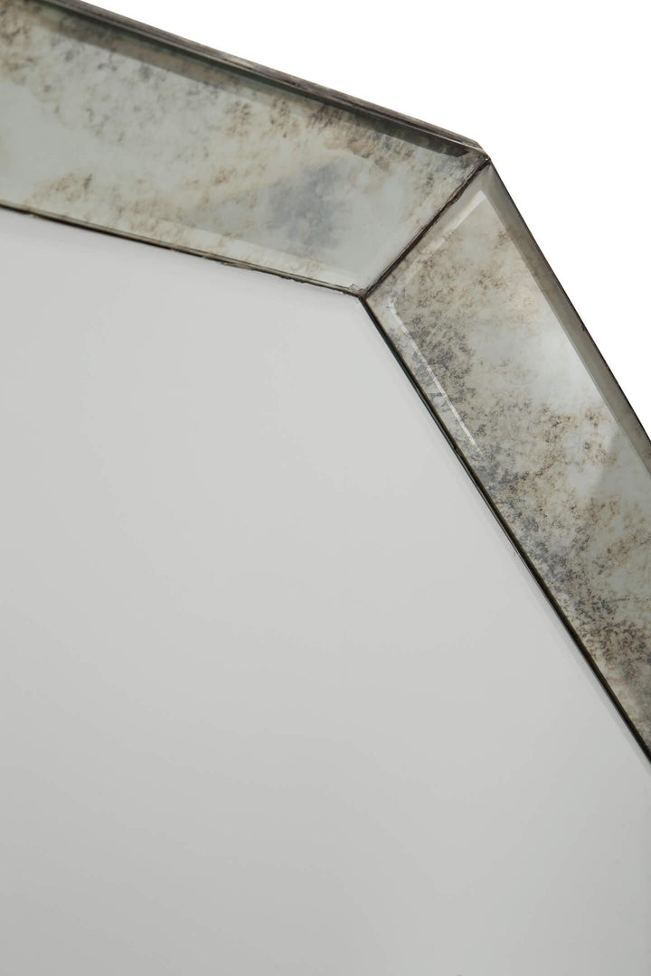 A8010312 Metallic Contemporary Brockburg Accent Mirror By Ashley - sofafair.com