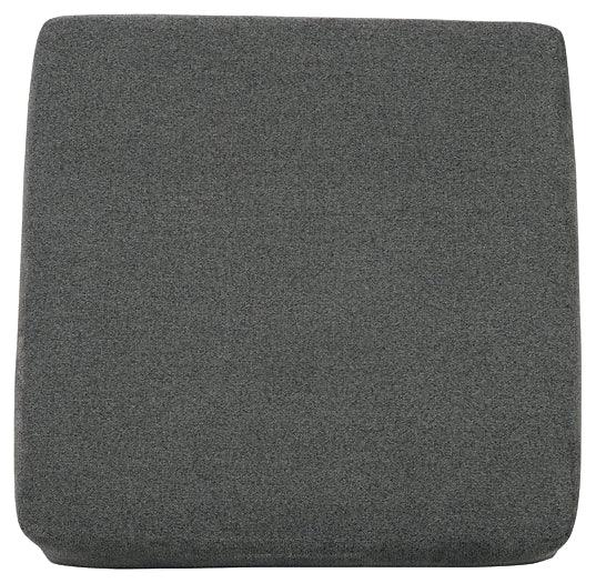 Edenfield Oversized Accent Ottoman 2900308 Charcoal Contemporary Stationary Upholstery By AFI - sofafair.com