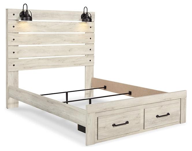 Cambeck Queen Panel Bed with 2 Storage Drawers B192B8 White Casual Master Beds By Ashley - sofafair.com