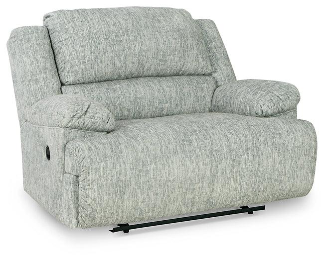 McClelland Oversized Recliner 2930252 Gray Contemporary Motion Upholstery By AFI - sofafair.com