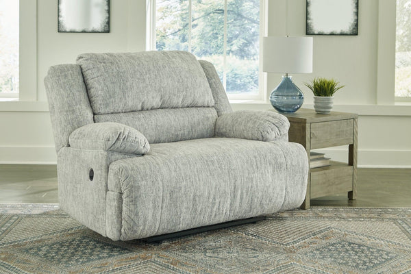 McClelland Oversized Recliner 2930252 Gray Contemporary Motion Upholstery By AFI - sofafair.com