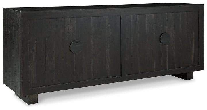 A4000534 Black/Gray Contemporary Lakenwood Accent Cabinet By Ashley - sofafair.com