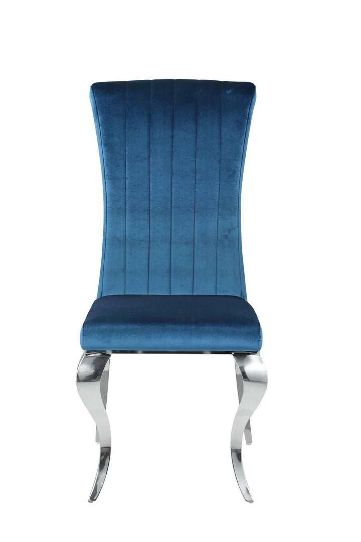 Dining chair 105076 Teal Dining Chair1 By coaster - sofafair.com