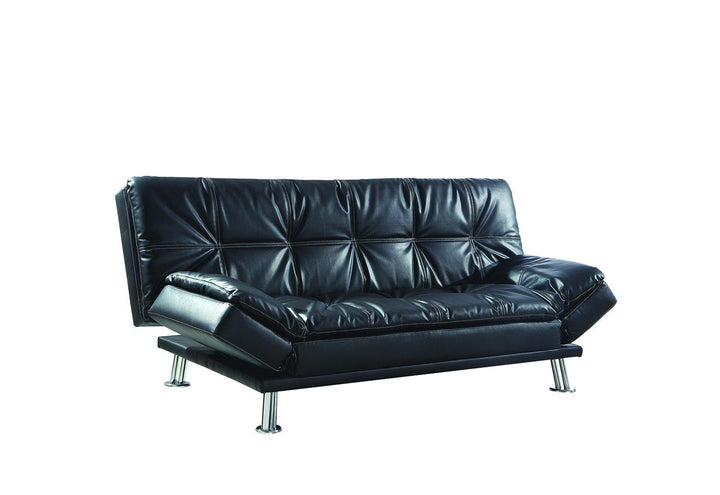 Dilleston 300281 Black Contemporary sofa bed By coaster - sofafair.com